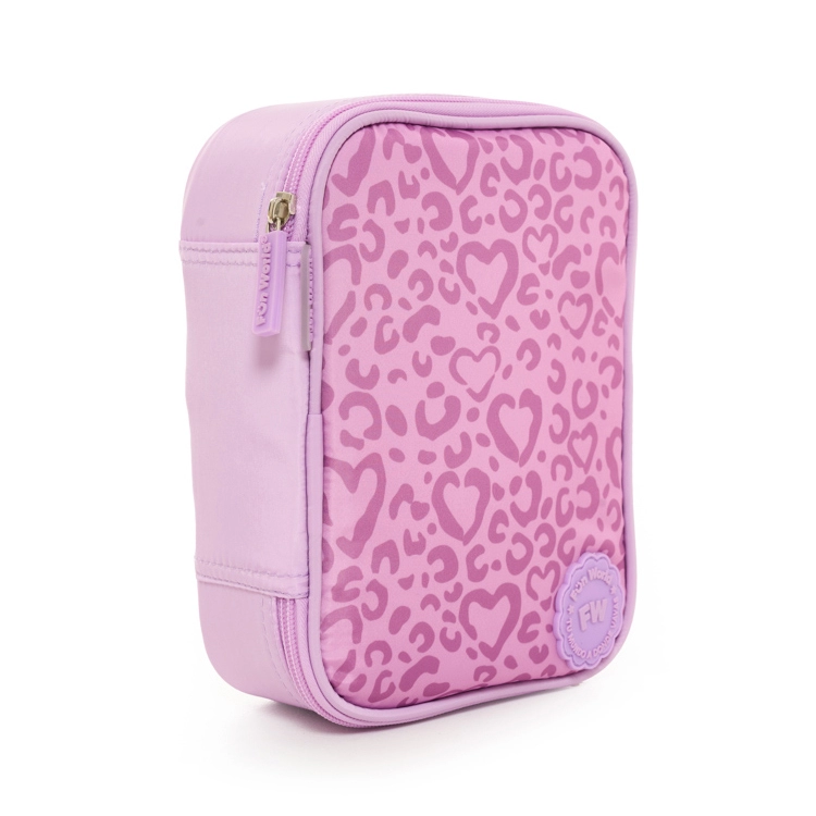 Cartuchera Escolar FW 2026 Fun World Chic Rectangular Lila Art.202174